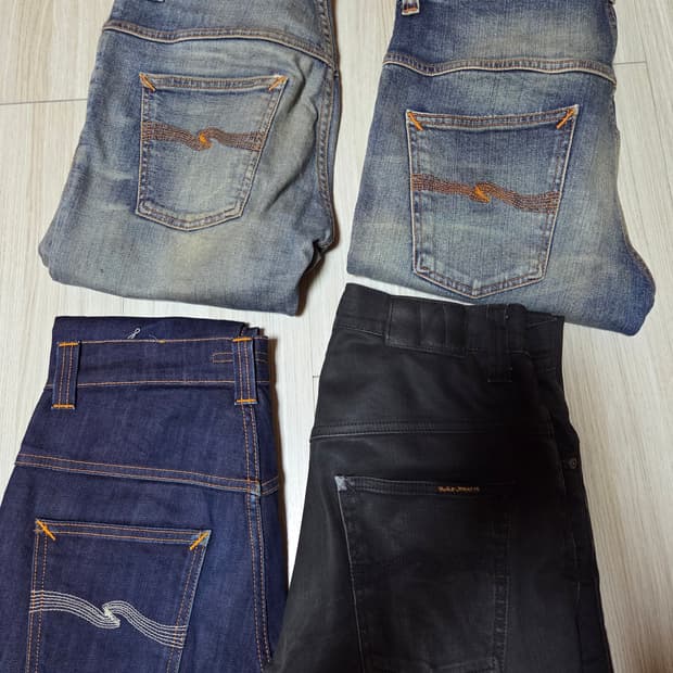 Nudie jeans 누디진 데님 드블코 엠보 등등