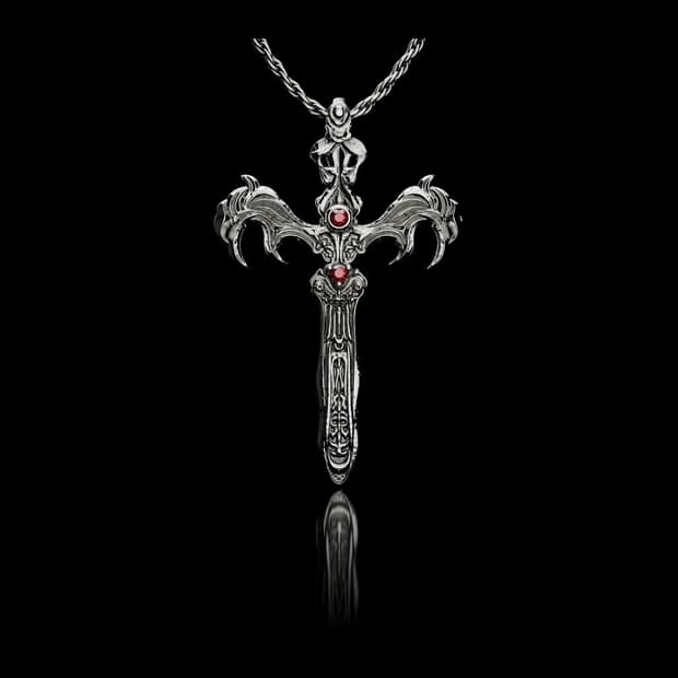 yordy cross necklace