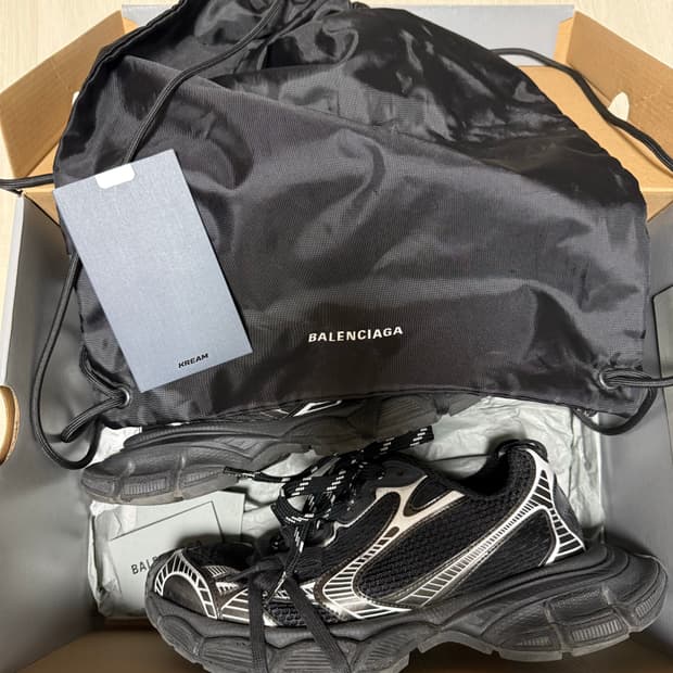 발렌시아가 3XL 스니커즈 블랙 42사이즈