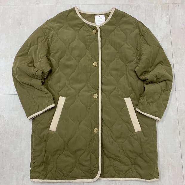 빈티지 카키 퀄팅 자켓 #19