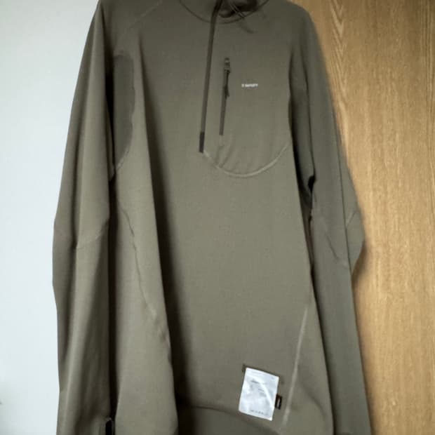 새티스피이 satisfy 고스트 플리스 집업