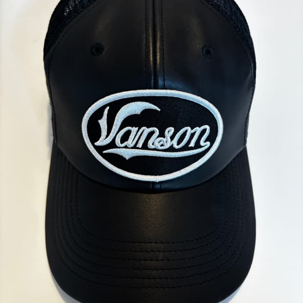 슈프림 밴슨레더 캡 블랙