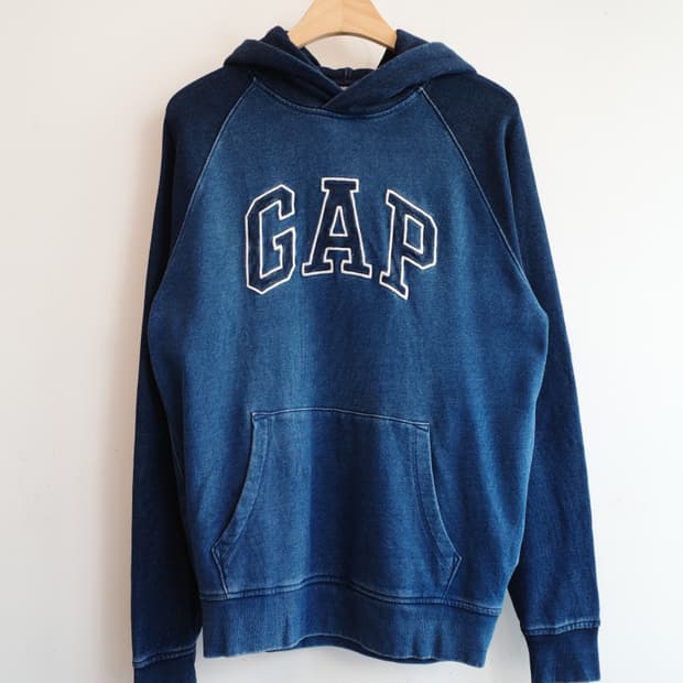 GAP 갭 인디고코튼 후디 
