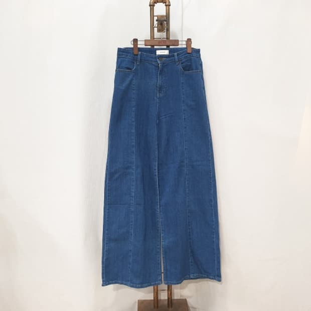 더 춈미 프븏스PVCS 와이드 데님 팬츠 XL(88-88반)