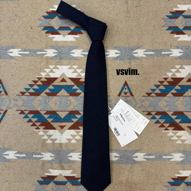 [OS] 비즈빔 넥타이 네이비 