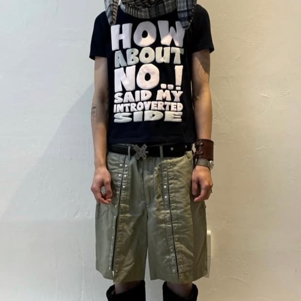 제노리포트 HOW ABOUT NO TEE 반팔티 블랙