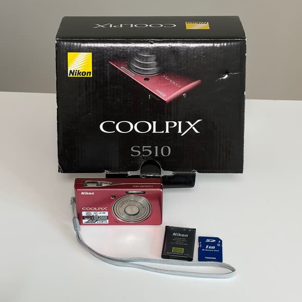 주말동안 할인! 새상품 풀박🌟 Nikon Coolpix S510