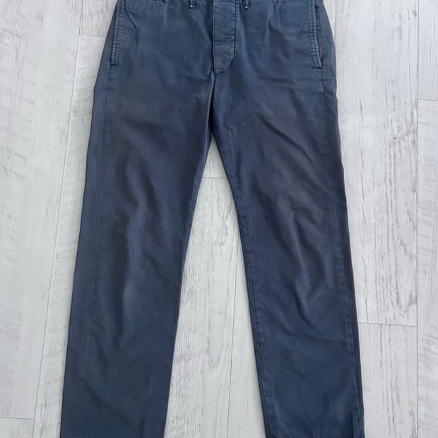 RRL 오피서 치노 팬츠 네이비 30x30