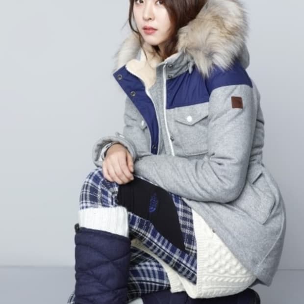 노스페이스 프레스톤 구스다운 패딩 85 여성