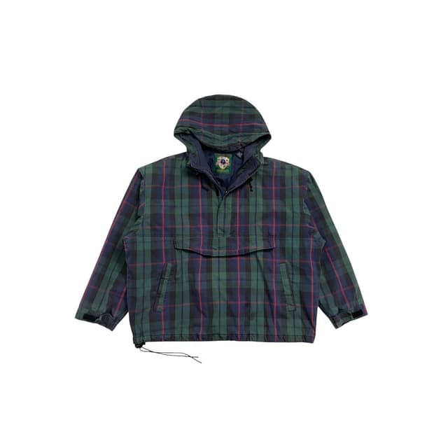 GAP 체크 아노락 후드티