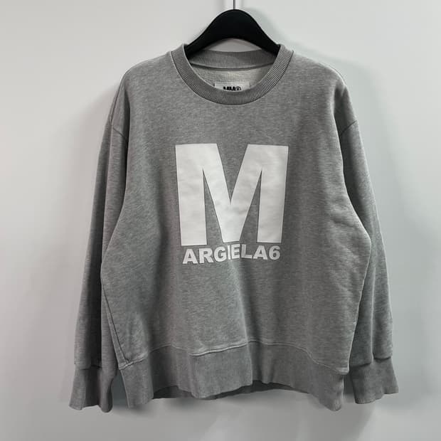 mm6 마르지엘라 보이즈 스웻 맨투맨 (on.325)