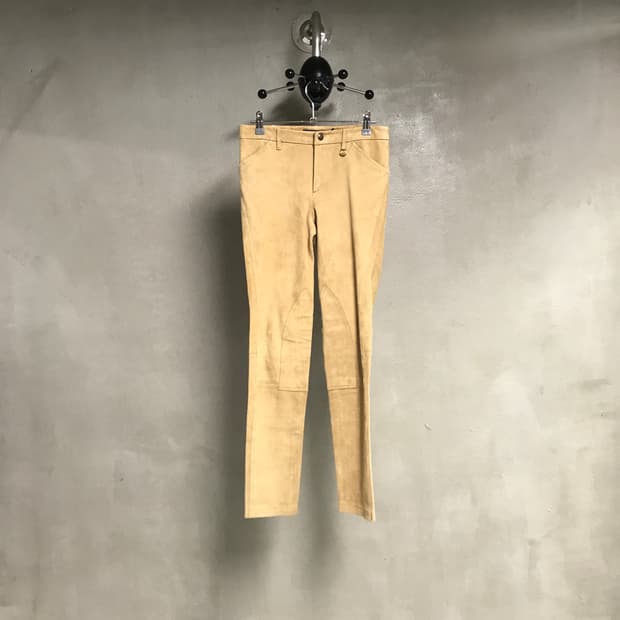 폴로 랄프로렌 스웨이드 승마 팬츠 베이지 2(W)