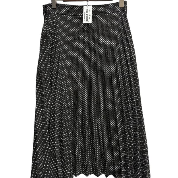 Vintage 자라 도트 롱스커트