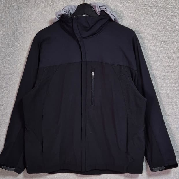 M (95) 나이키 스피어 블랙 후드 바람막이 윈드러너 