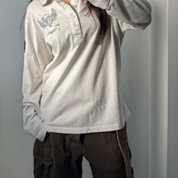 Vintage Skull Graphic Long Sleeve 