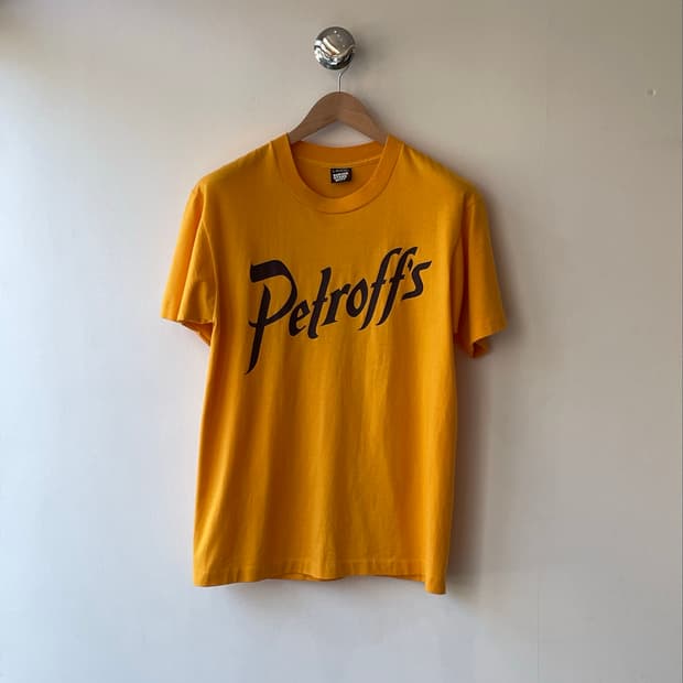 80‘s USA “Petroff's” T-shirt 