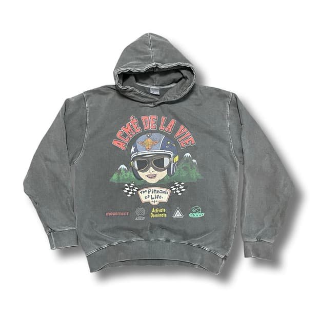 [XXL] 아크메드라비 빈티지 피그먼트 후드티