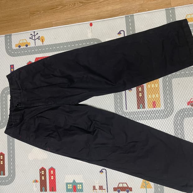 비얼디드키드 블랙 실루엣 팬츠 s-m 팬츠 