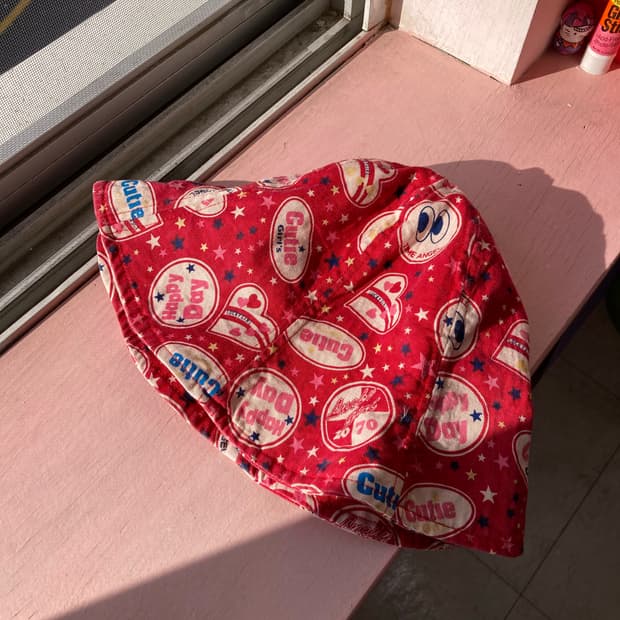 *KIDS* 그래픽 패턴 버킷햇