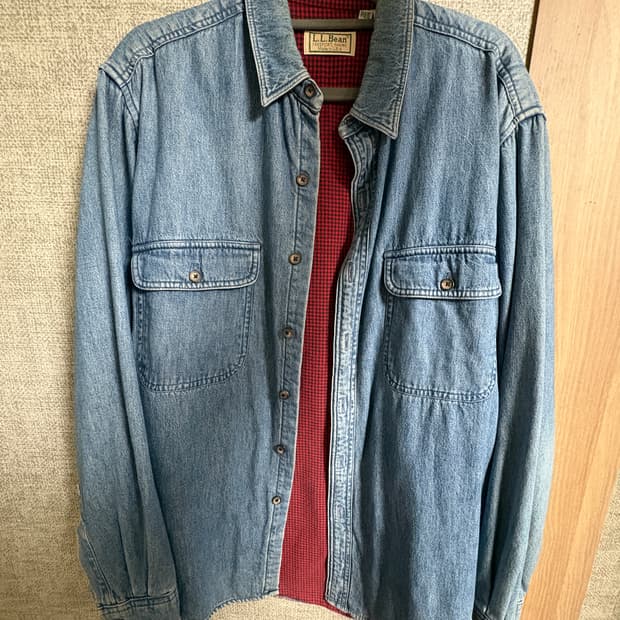 L.L. Bean 빈티지 데님 셔츠