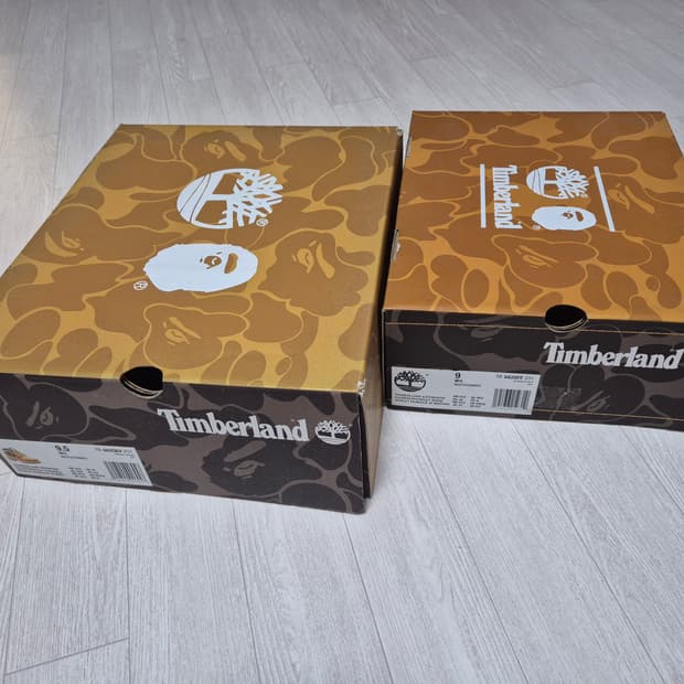 티븜버X베이프 콜라보 보트슈즈 270 사이즈 새상품!