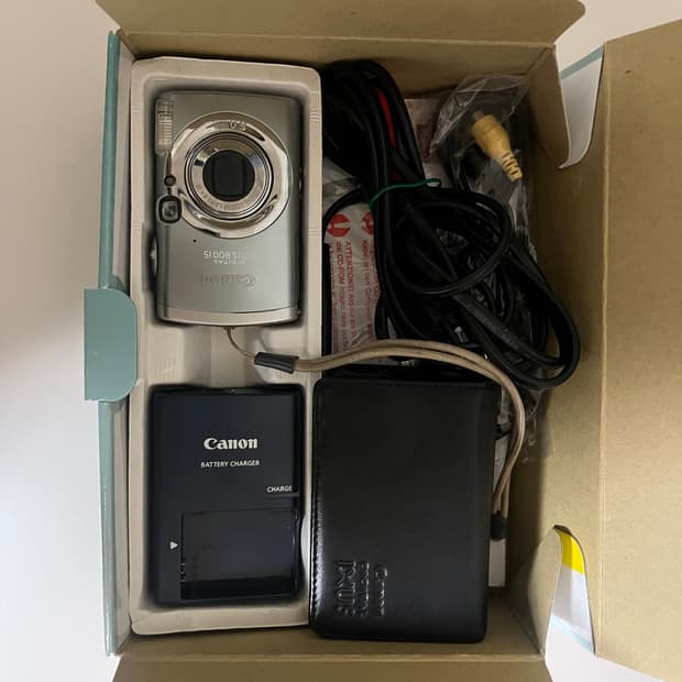 Canon ixus 800is 풀박스 (박보영, 진 디카) (작례 O)