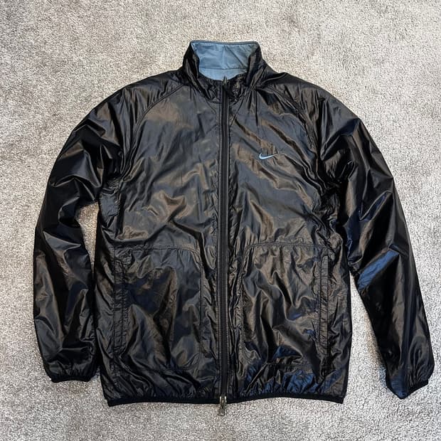 나이키 스카이블루 리버서블 경량 자켓M