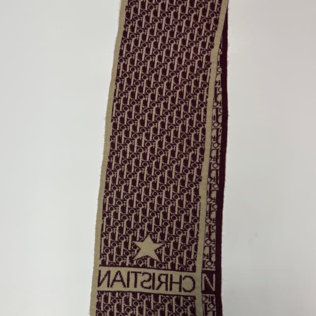 여성 디올 커스텀 리메이크 오블리크 패턴 머플러