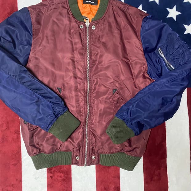 디젤 MA-1 양면 항공자켓