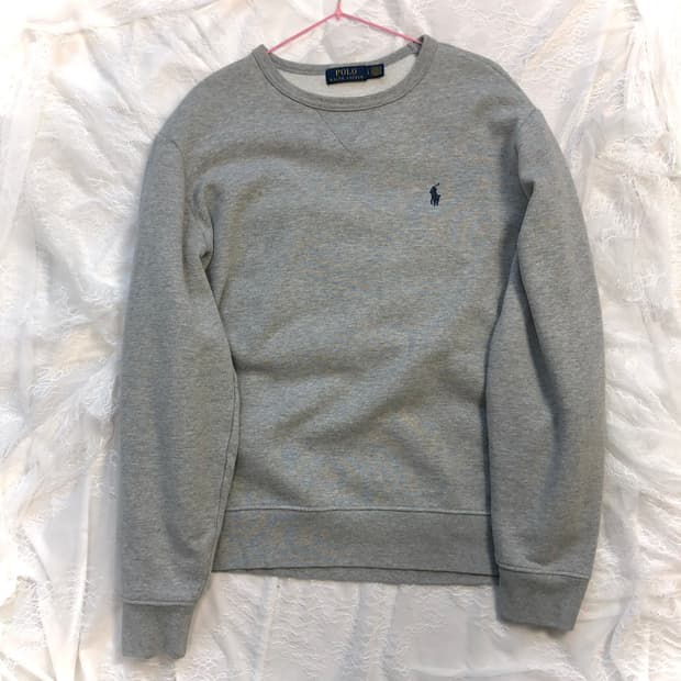 폴로 그레이 맨투맨