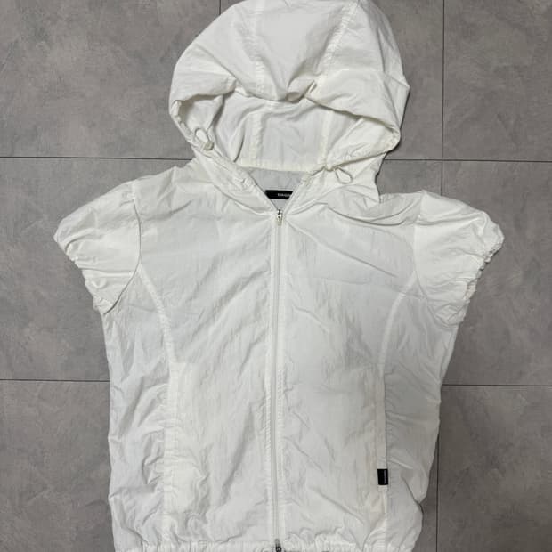 다이애그널 WRINKLED HOODIE ZIP UP