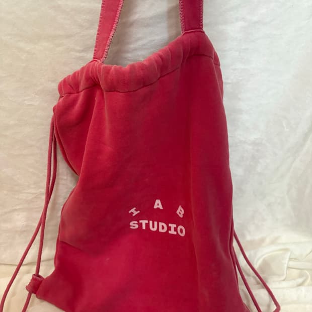 아이앱 스튜디오 핑크 피그먼트 복조리백