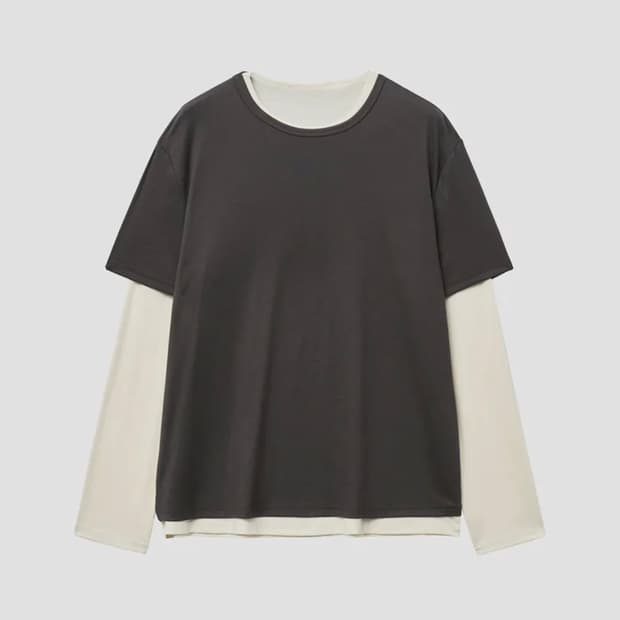 노이어 레이어드 티셔츠