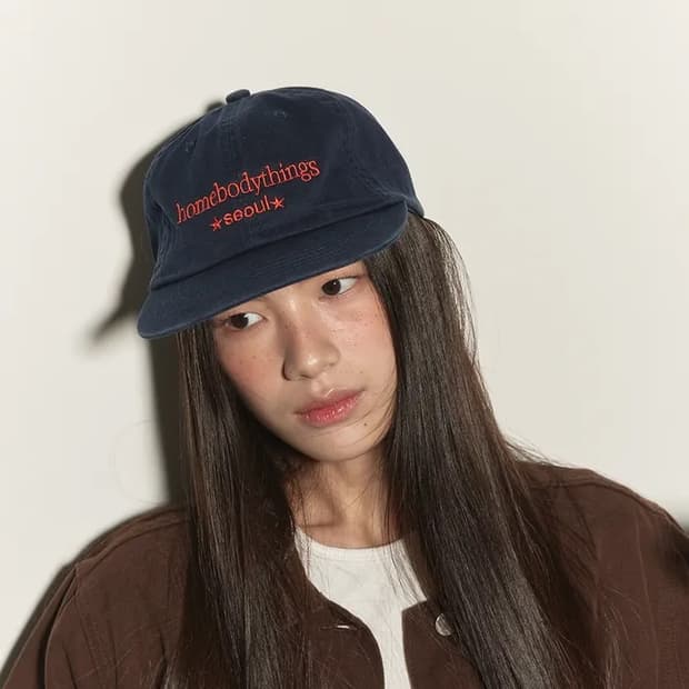 홈바디띵즈 homebodythings seoul cap (navy)
