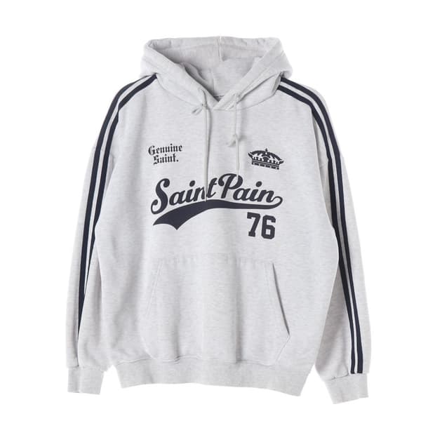 세인트페인 SAINT 76 로고 후드티 S