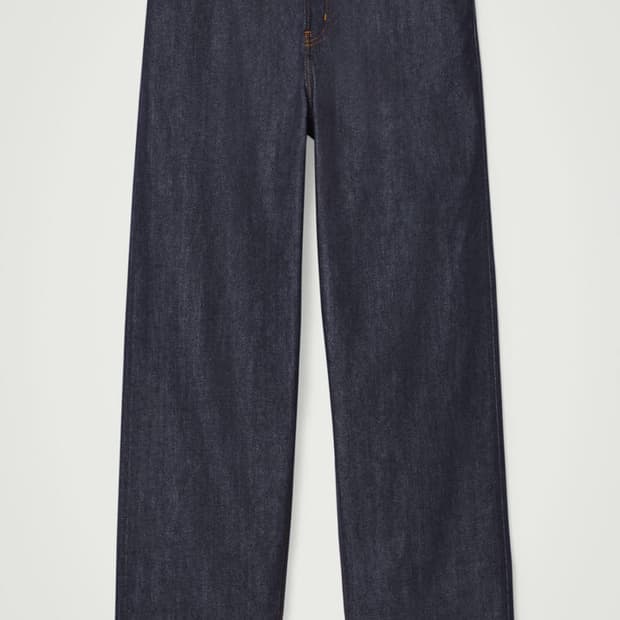 코스 RIDER 셀비지 와이드 레그 진