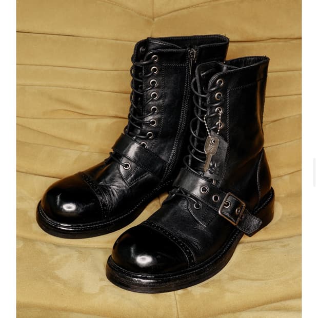 야세 X 젤라비 워싱카우 미들부츠 블랙 240