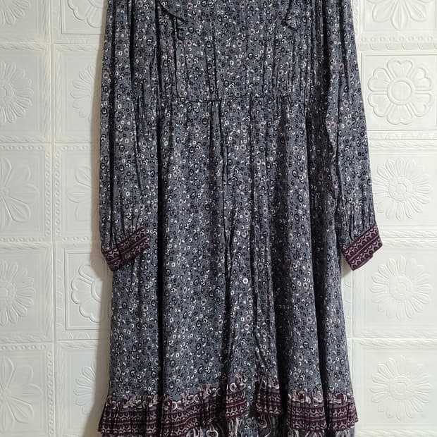 (길이 수선) 써스데이아일랜드 풀오픈 원피스