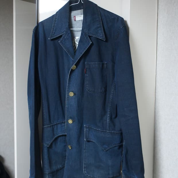 Levis 빈티지 데님 블레이저 자켓
