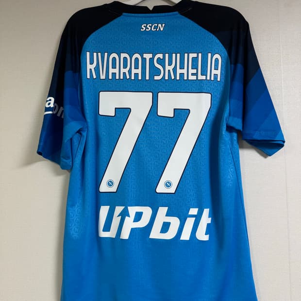 22-23 나폴리 홈 어센틱 정품 흐비차 크바라츠헬리아 유니폼