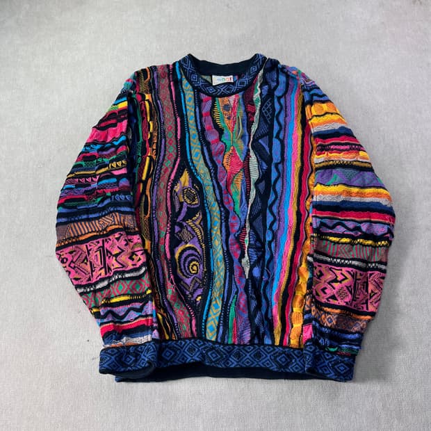 105 쿠지 케이블 니트