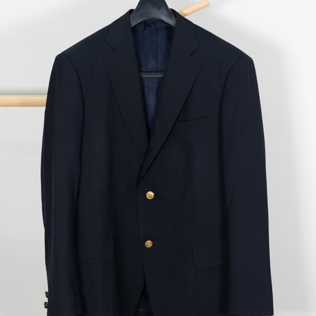 제이프레스 네이비 금장 블레이저