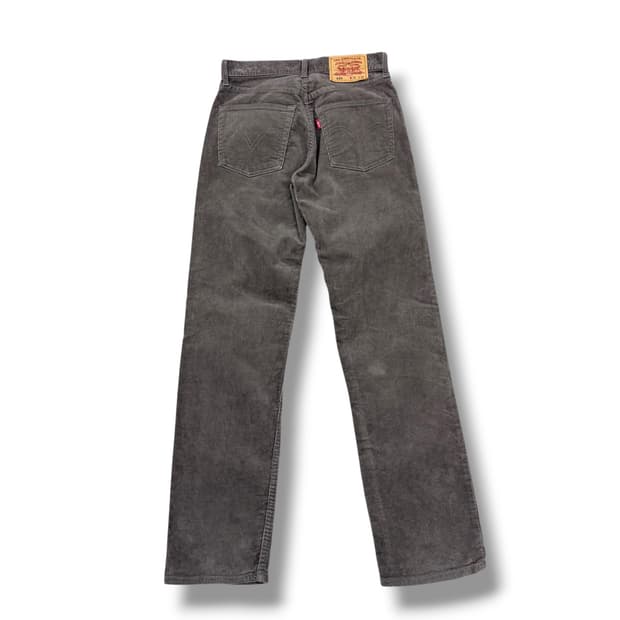 리바이스 533 코듀로이 스트레이트 롱팬츠 브라운