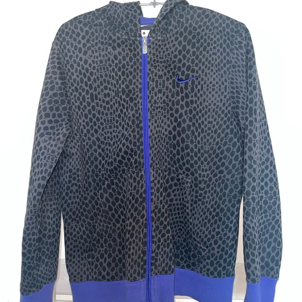 (희귀매물) 나이키 레오파드 빈티지 후드집업