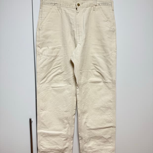 00s 빈티지 칼하트 카펜터팬츠 네츄럴 (34x30)