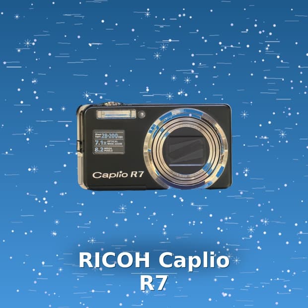​(작례O/빈티지 디카) Ricoh Caplio R7 블랙 🖤