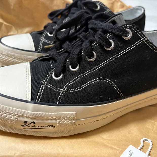 Visvim Skagway lo black 9size