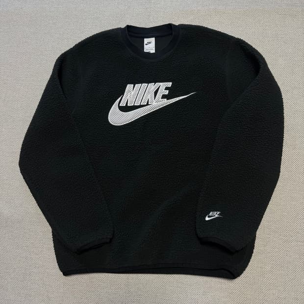 나이키 빅로고 플리스 맨투맨