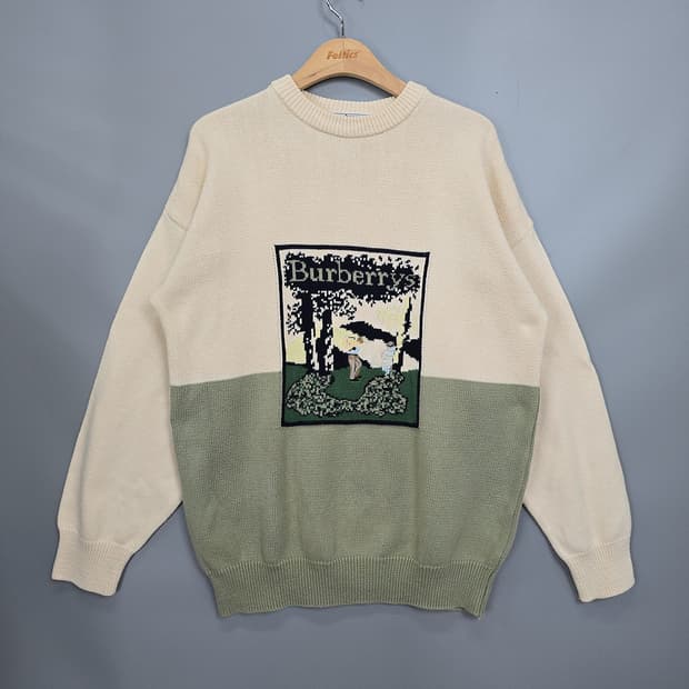 버버리 Burberrys 90s  빈티지 니트 S