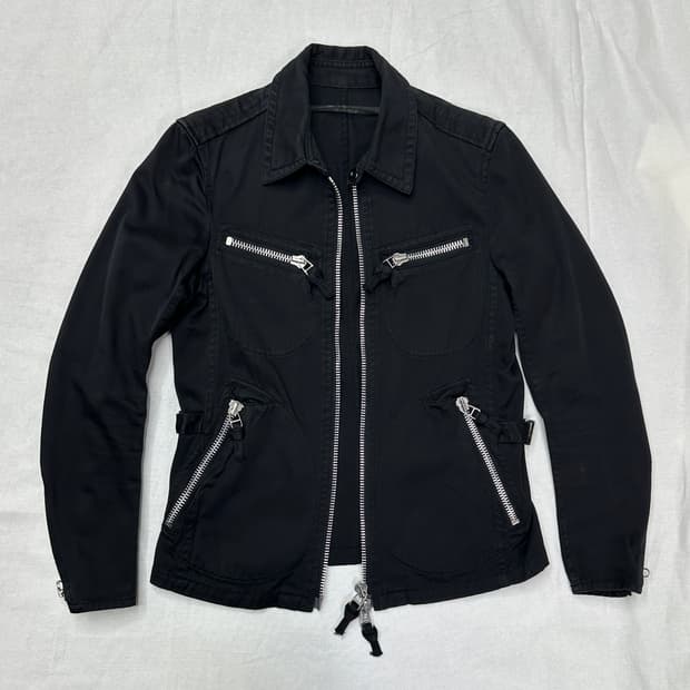 Bark tannage 지퍼디테일 자켓